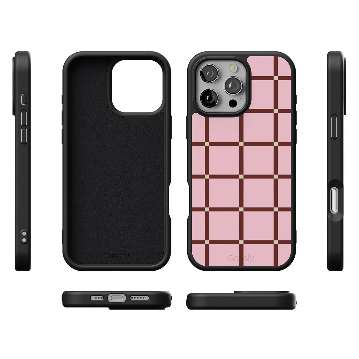 Uptown Gridlock | Pink Checkerboard Case - Image 203