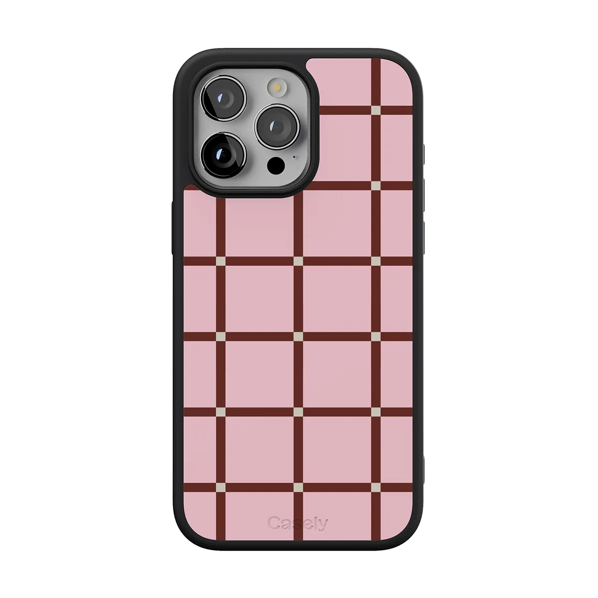 Uptown Gridlock | Pink Checkerboard Case - Image 204