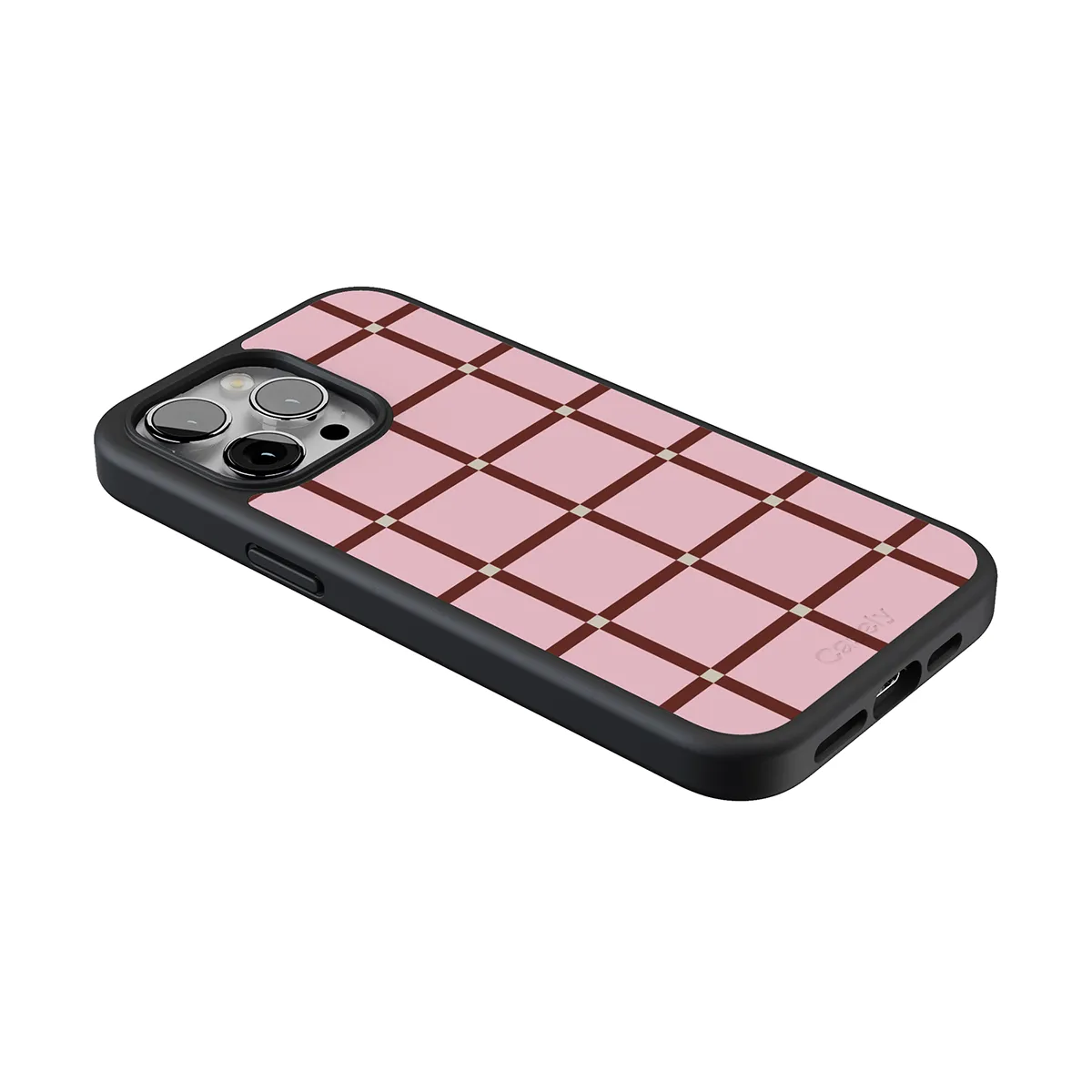 Uptown Gridlock | Pink Checkerboard Case - Image 209