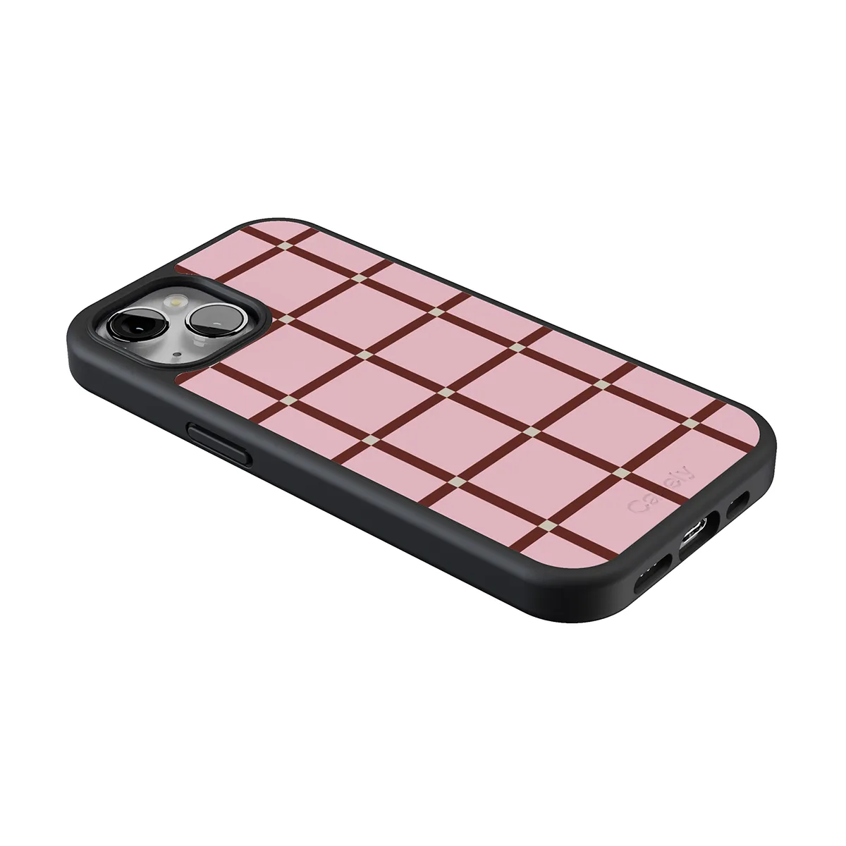 Uptown Gridlock | Pink Checkerboard Case - Image 222