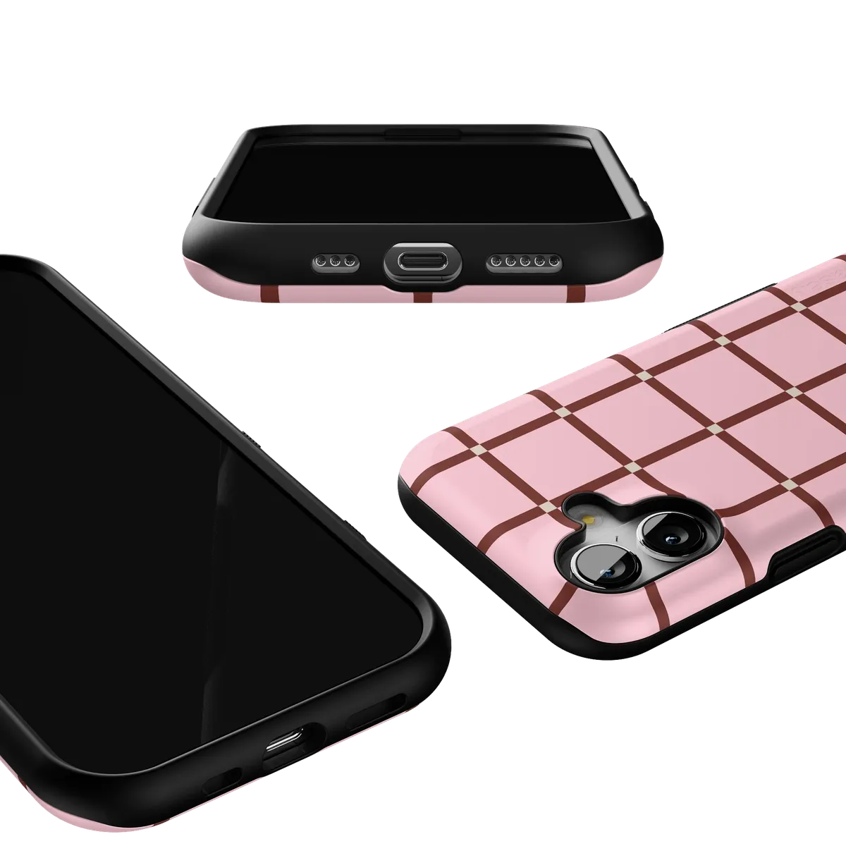 Uptown Gridlock | Pink Checkerboard Case - Image 27