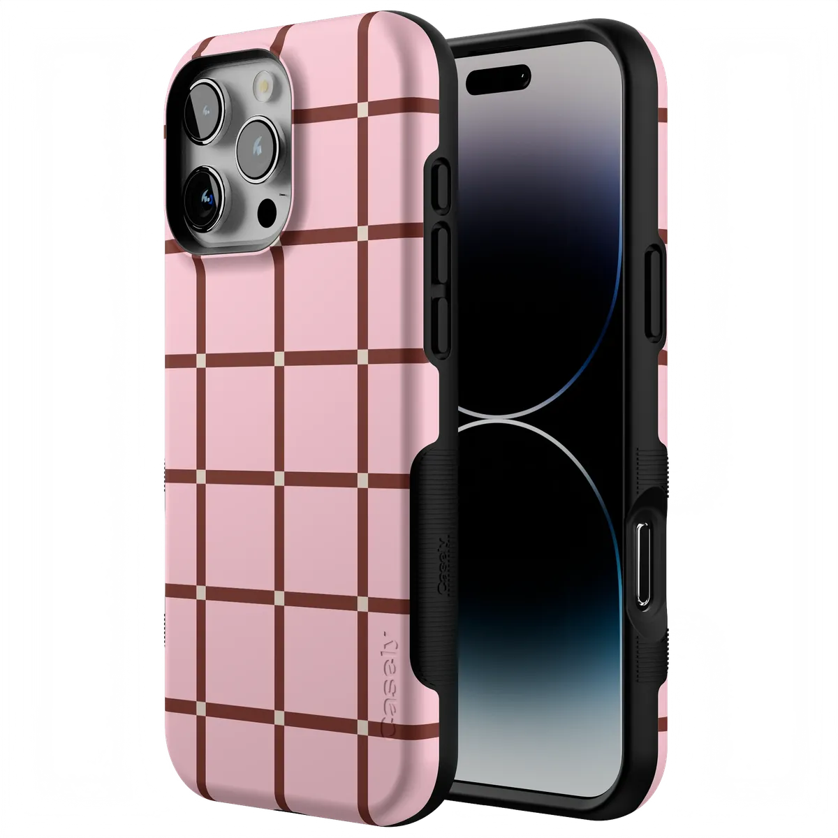 Uptown Gridlock | Pink Checkerboard Case - Image 41