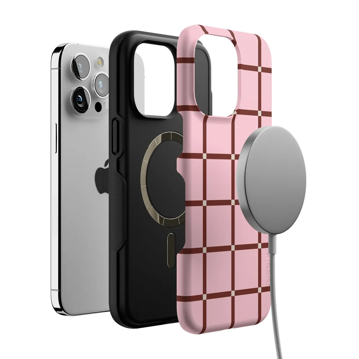 Uptown Gridlock | Pink Checkerboard Case - Image 42
