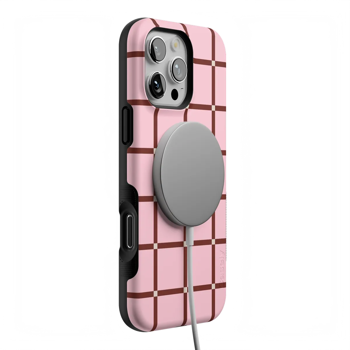 Uptown Gridlock | Pink Checkerboard Case - Image 45