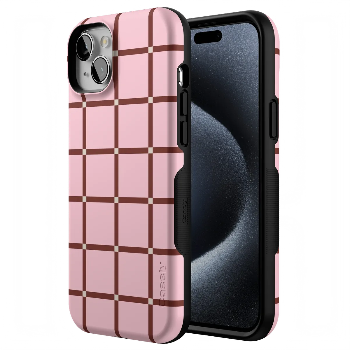 Uptown Gridlock | Pink Checkerboard Case - Image 46