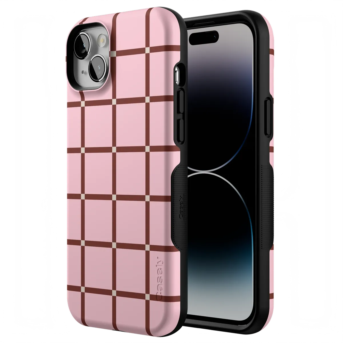 Uptown Gridlock | Pink Checkerboard Case - Image 55