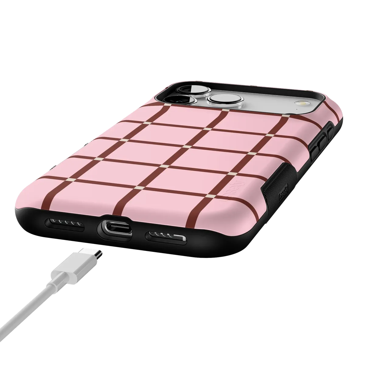 Uptown Gridlock | Pink Checkerboard Case - Image 6