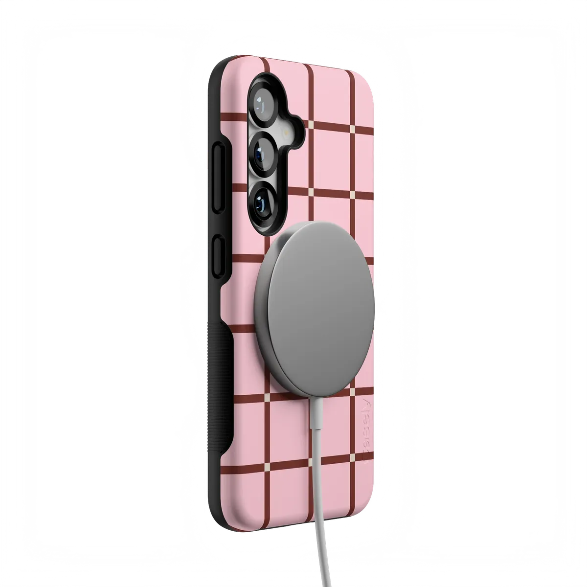 Uptown Gridlock | Pink Checkerboard Case - Image 76