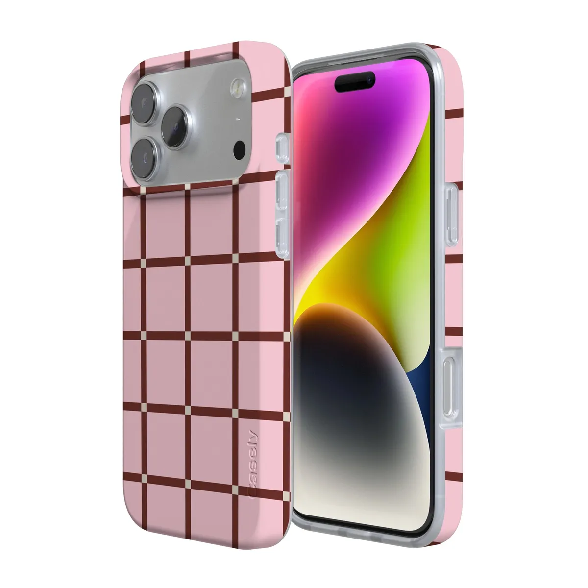 Uptown Gridlock | Pink Checkerboard Case - Image 78