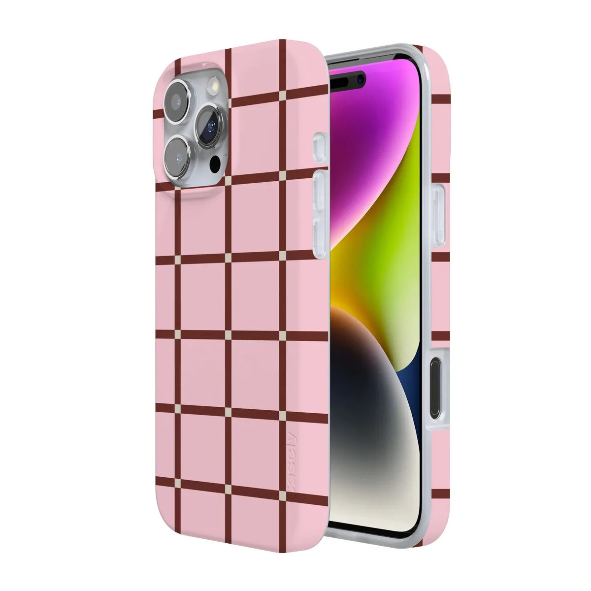 Uptown Gridlock | Pink Checkerboard Case - Image 93