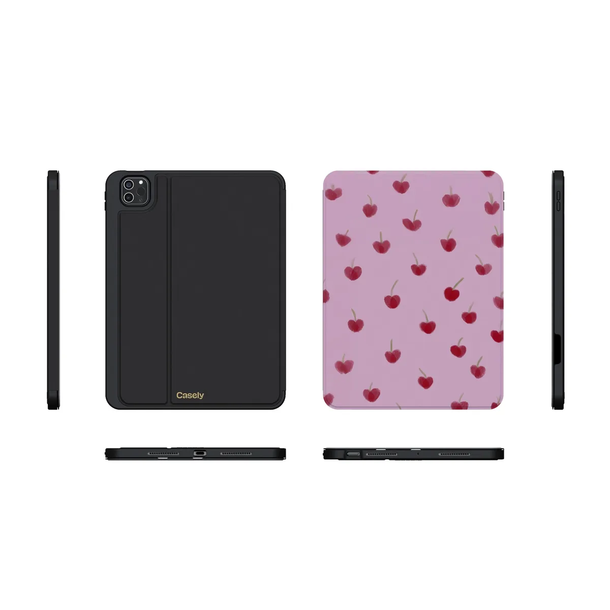 Very Cherry | Painted Cherries iPad Case - Image 21