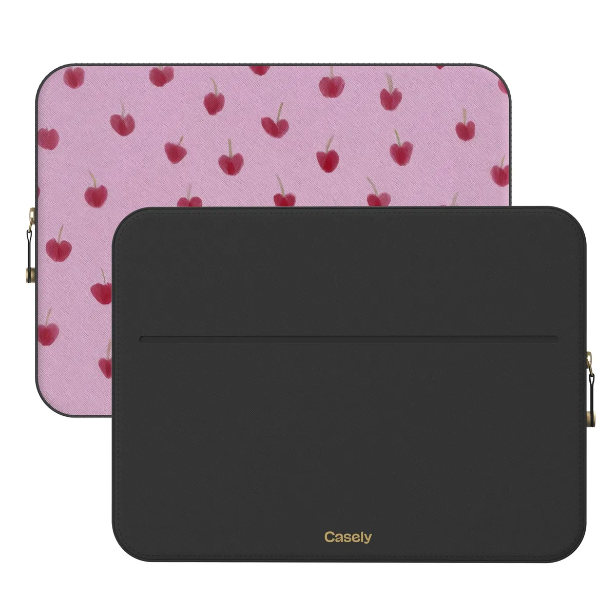 Very Cherry | Painted Cherries Laptop Case - Image 2
