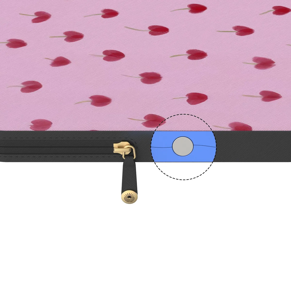 Very Cherry | Painted Cherries Laptop Case - Image 5