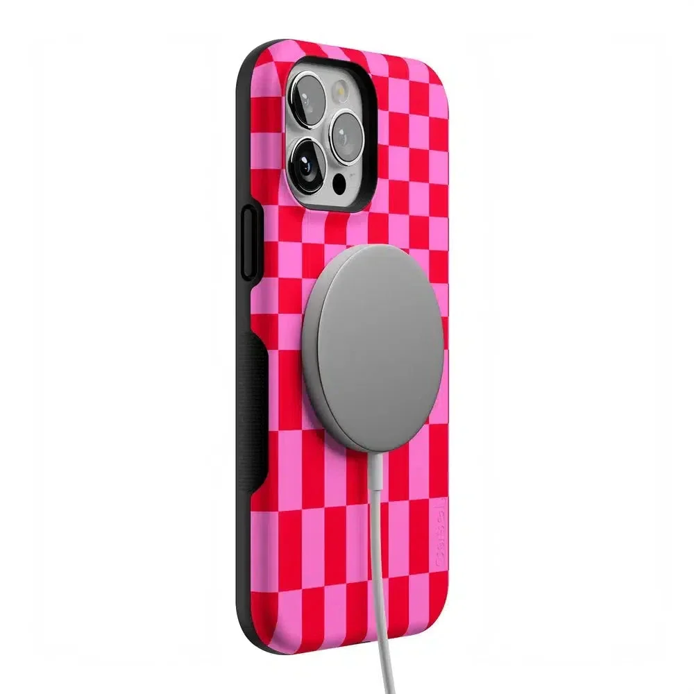 Vibe Check | Pink Checkerboard Case - Image 122