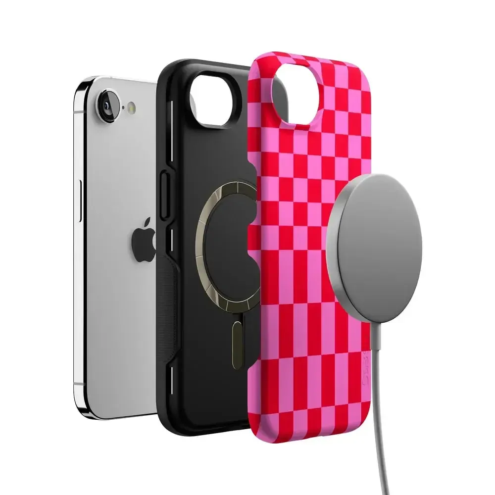 Vibe Check | Pink Checkerboard Case - Image 150