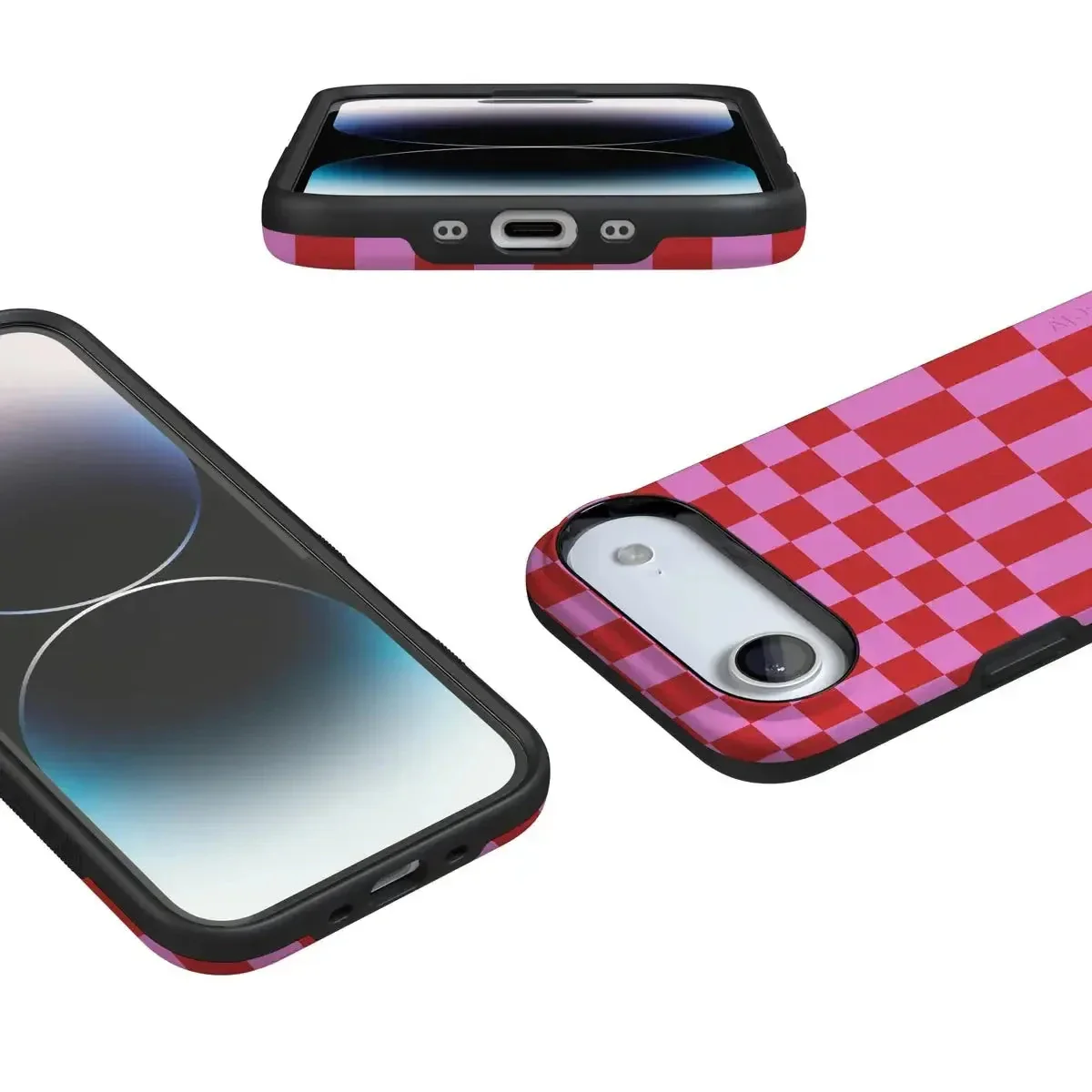 Vibe Check | Pink Checkerboard Case - Image 165