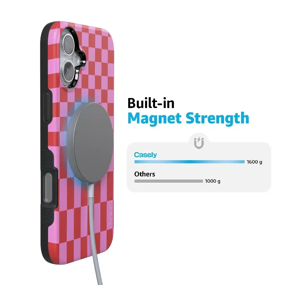 Vibe Check | Pink Checkerboard Case - Image 39