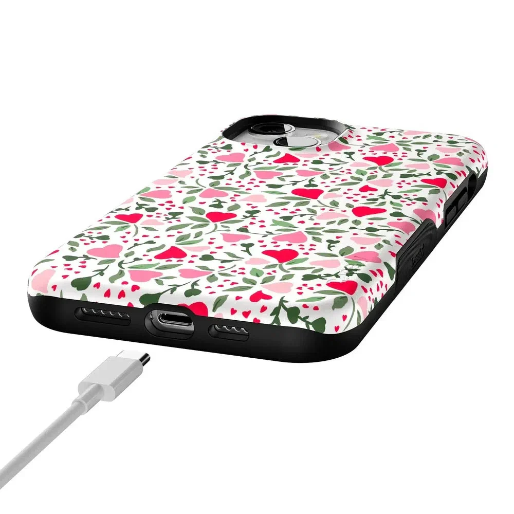 Vines of Love | Floral Heart Case - Image 115