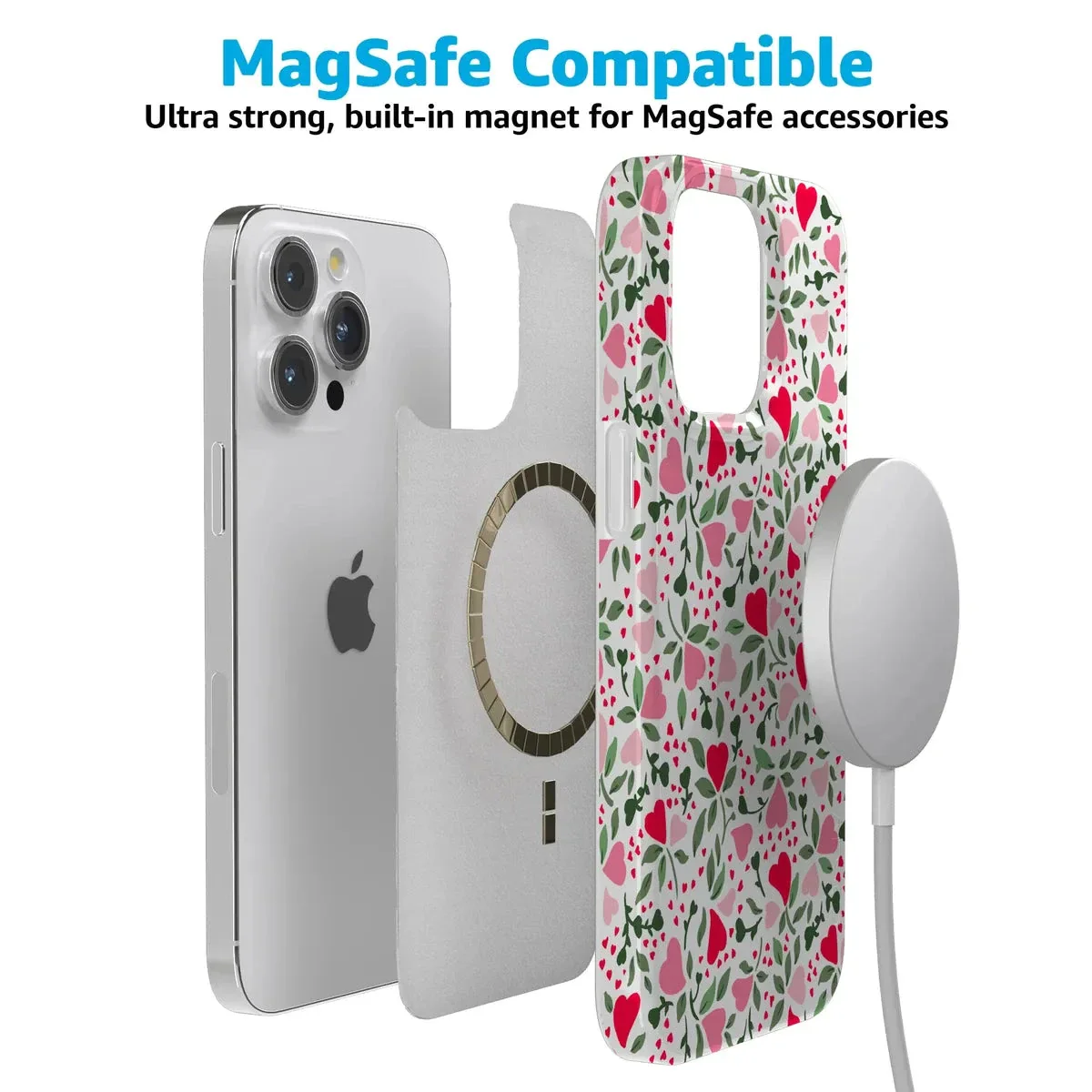 Vines of Love | Floral Heart Case - Image 153