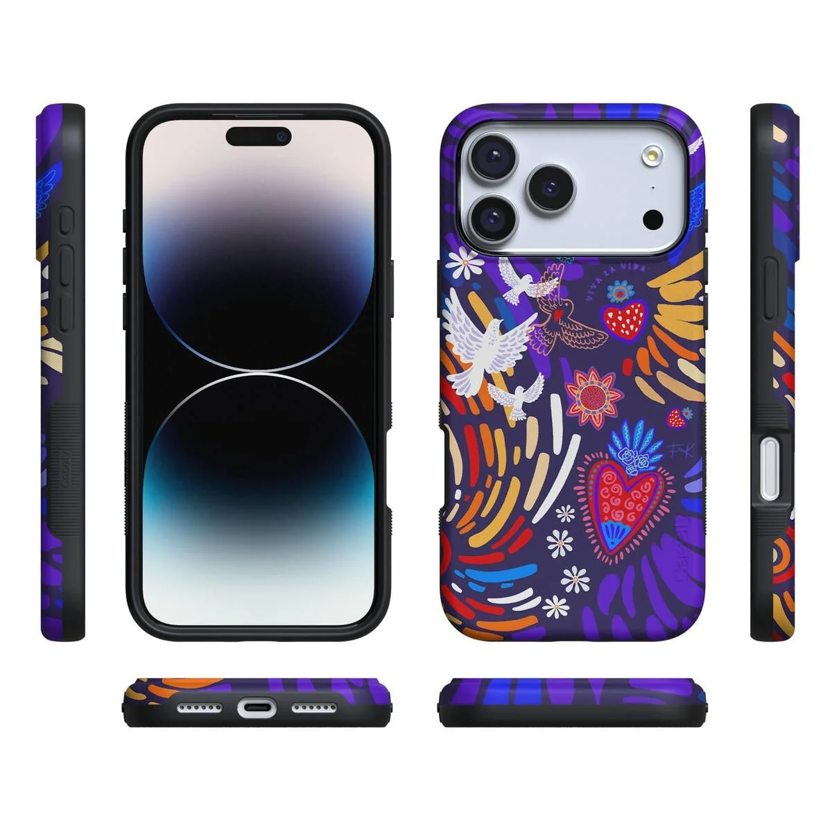 Viva La Vida | Frida Kahlo Collage Case - Image 10