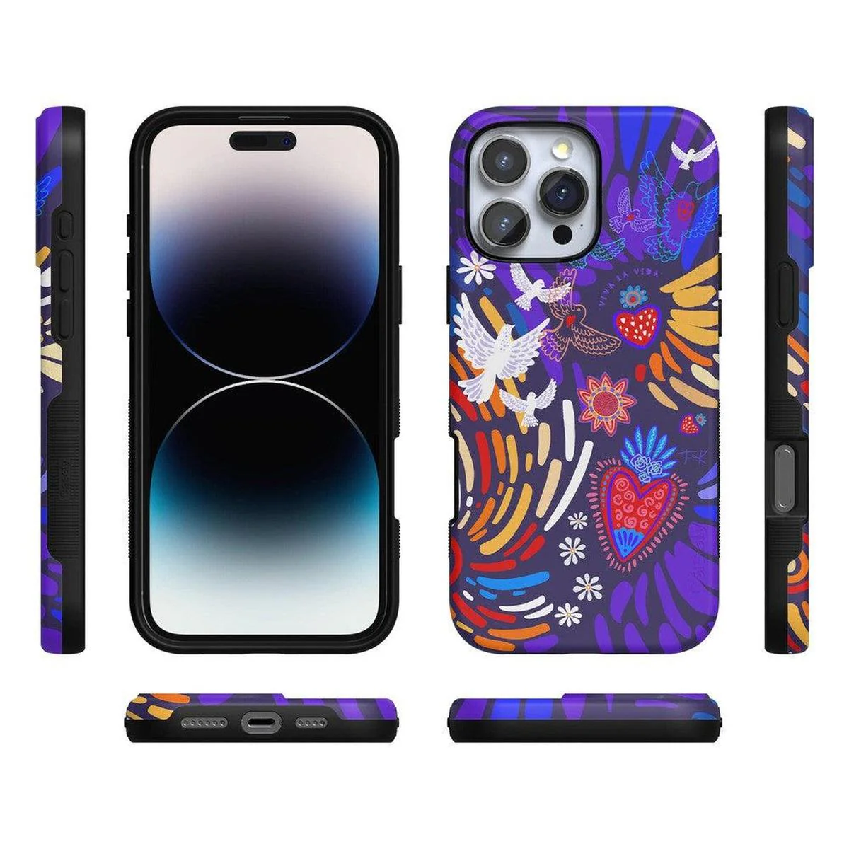 Viva La Vida | Frida Kahlo Collage Case - Image 127