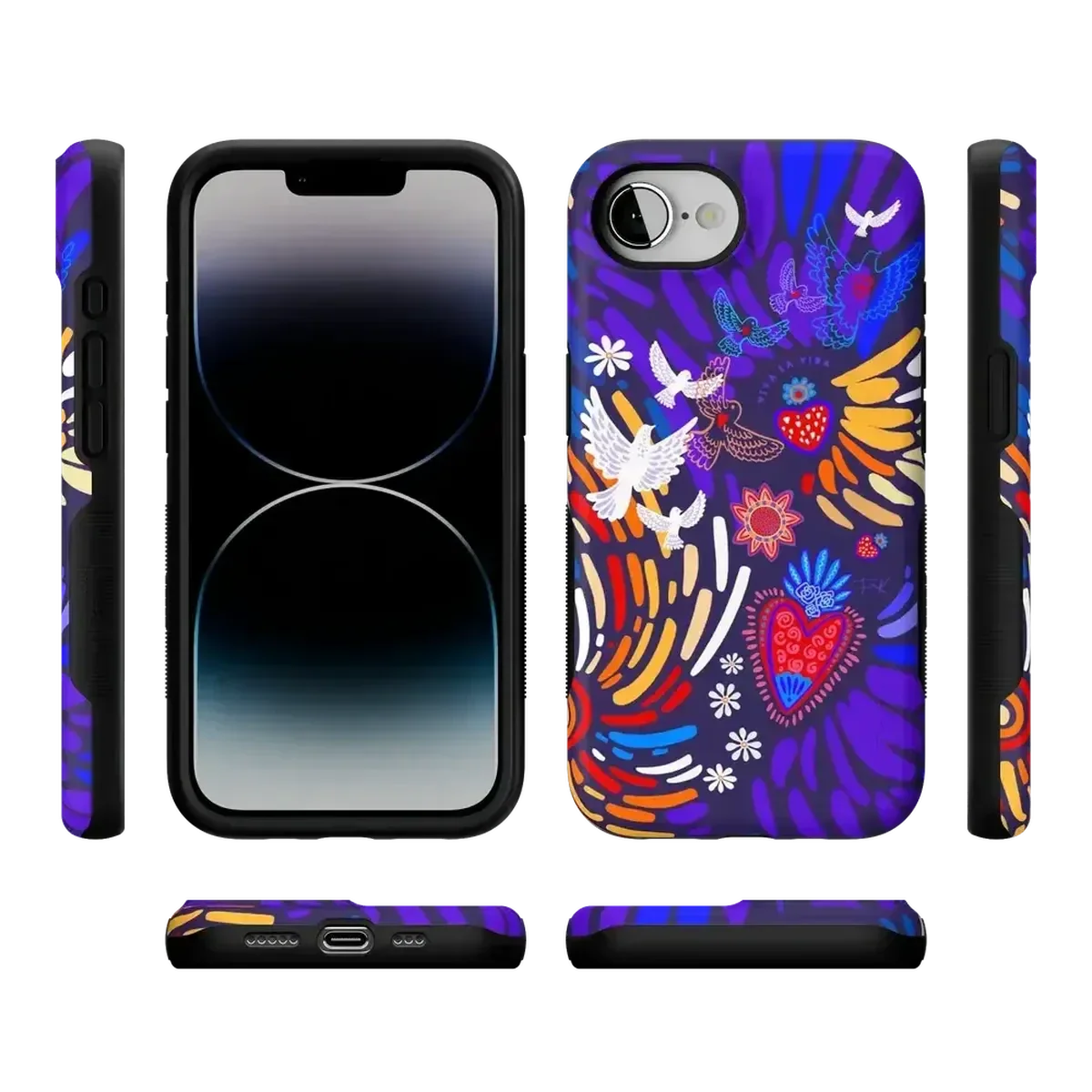 Viva La Vida | Frida Kahlo Collage Case - Image 155