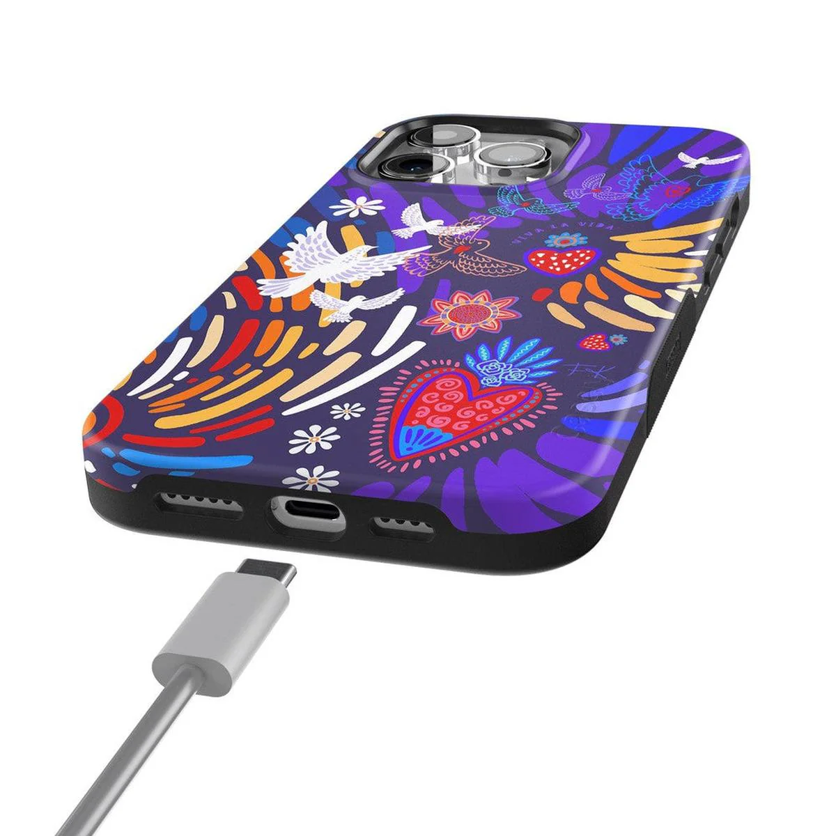 Viva La Vida | Frida Kahlo Collage Case - Image 97