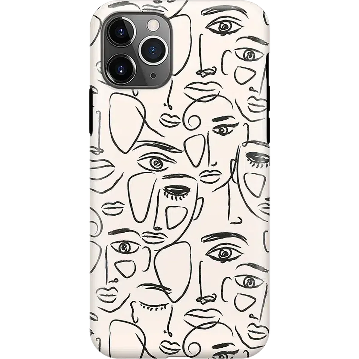 We're All Human | Minimal Face Art Case - Image 16