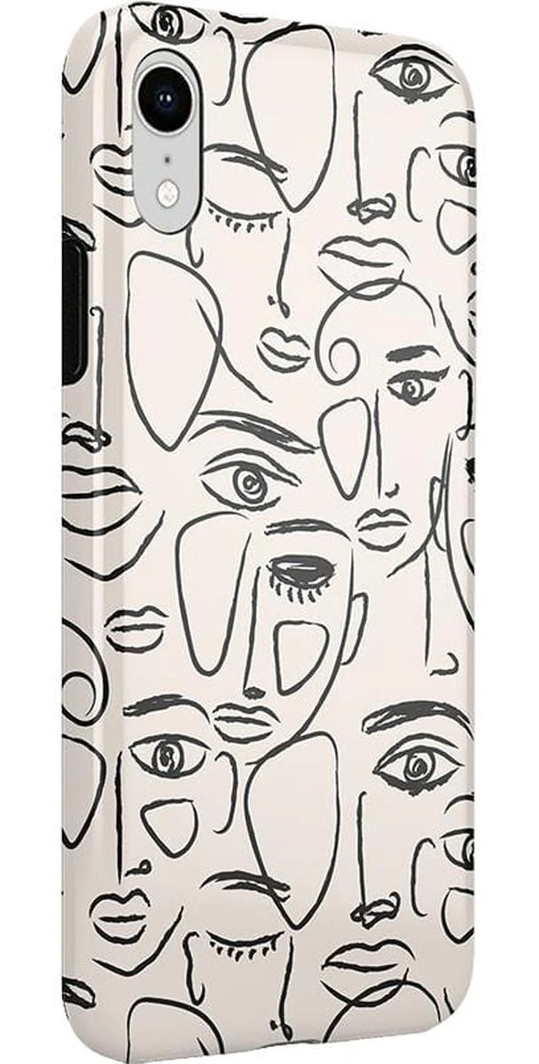 We're All Human | Minimal Face Art Case - Image 19
