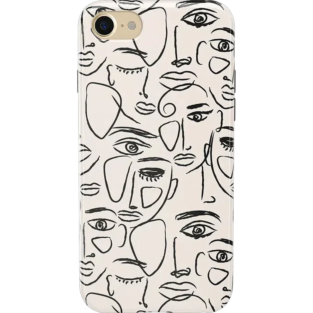 We're All Human | Minimal Face Art Case - Image 24