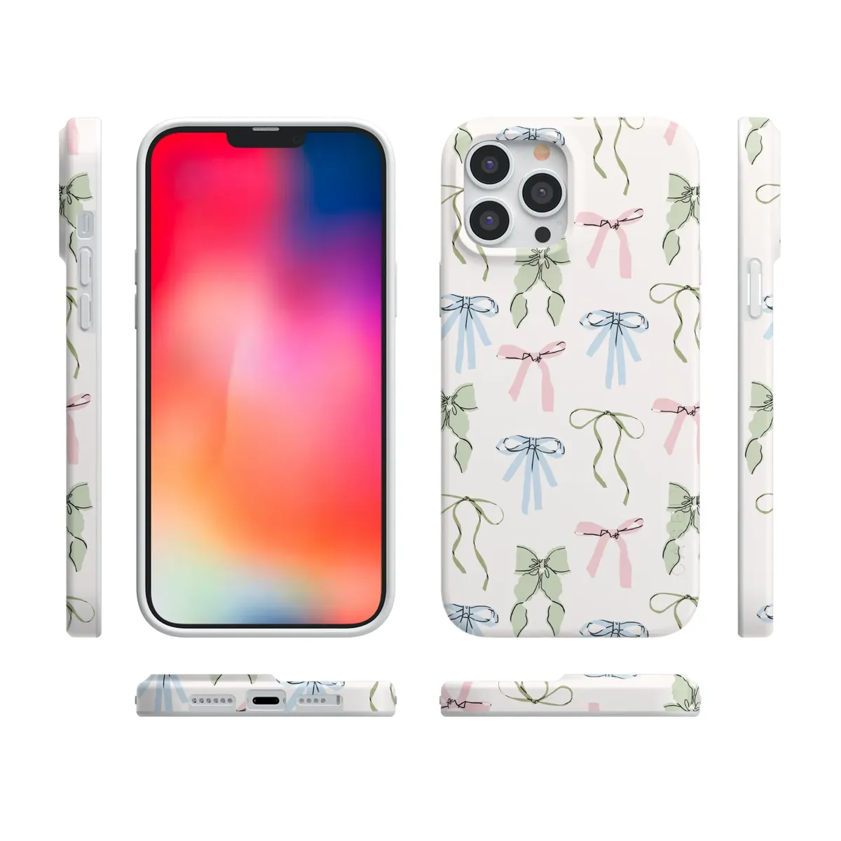 Whimsy Girlie | Pastel Bows Case - Image 93