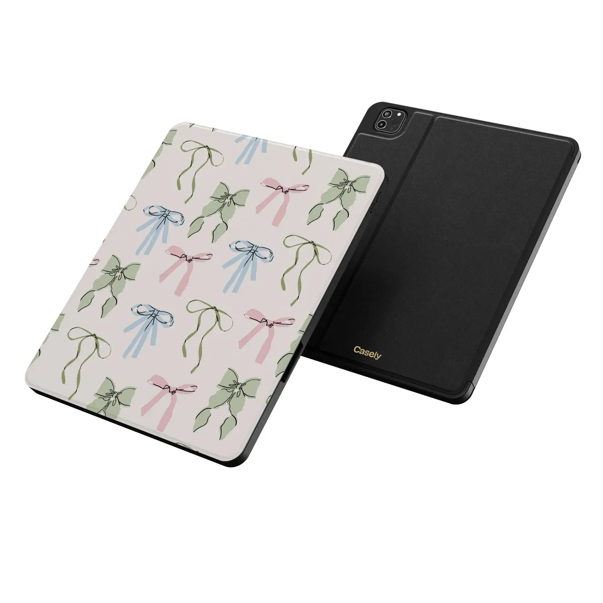 Whimsy Girlie | Pastel Bows iPad Case - Image 2