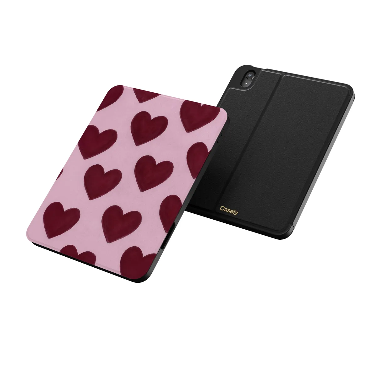 Whole Lotta Love | Plum Hearts iPad Case - Image 10