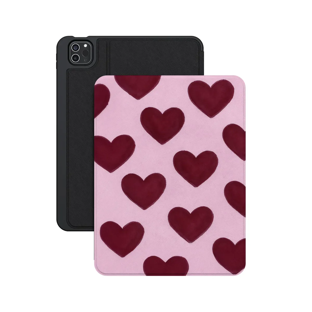 Whole Lotta Love | Plum Hearts iPad Case - Image 17