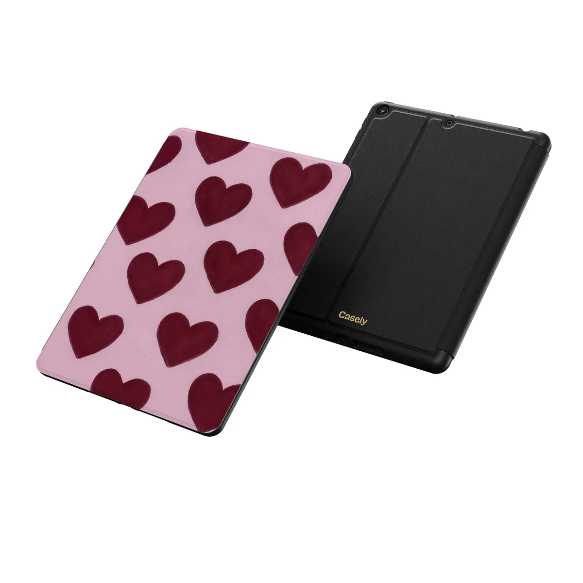 Whole Lotta Love | Plum Hearts iPad Case - Image 26