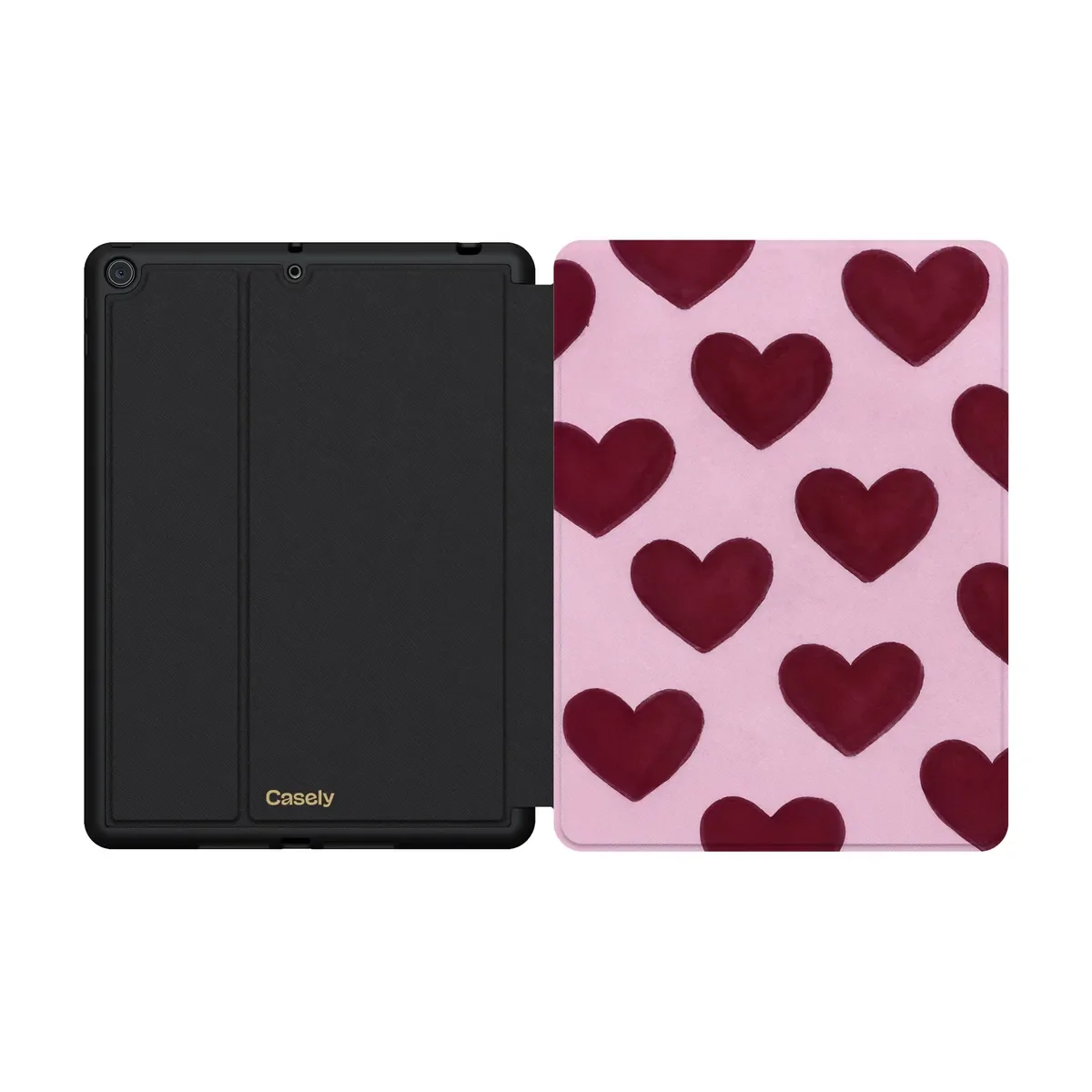 Whole Lotta Love | Plum Hearts iPad Case - Image 31
