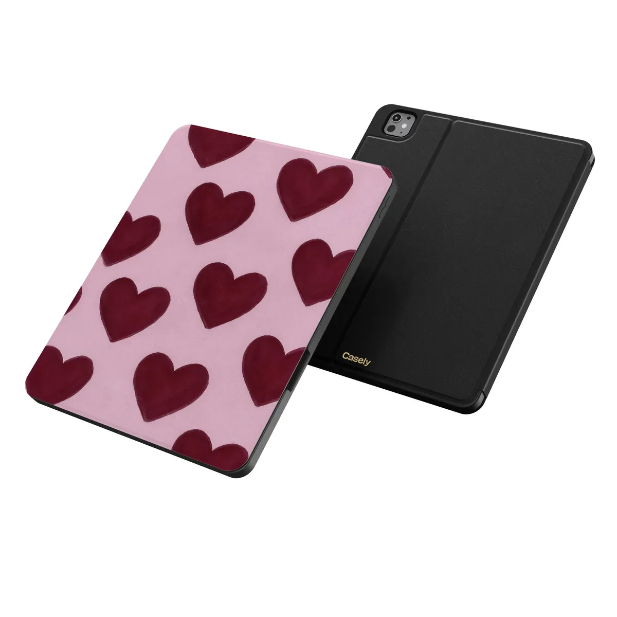 Whole Lotta Love | Plum Hearts iPad Case - Image 34