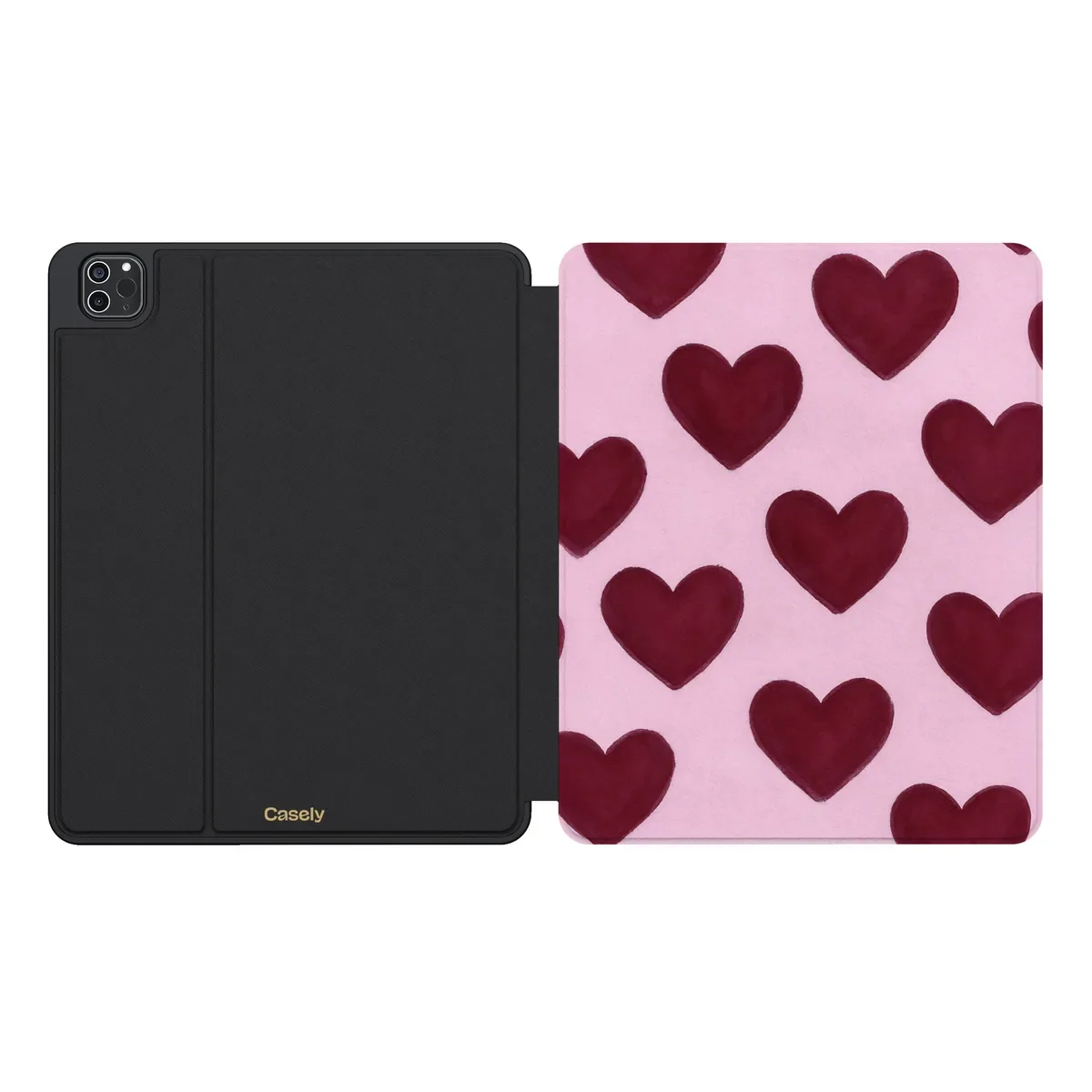 Whole Lotta Love | Plum Hearts iPad Case - Image 7