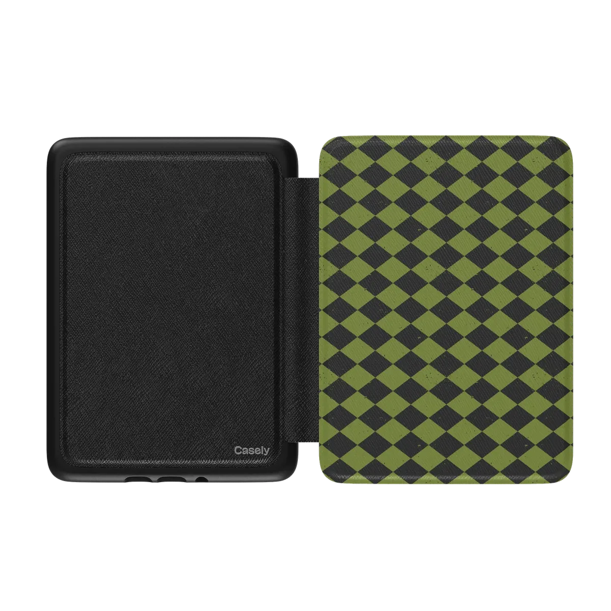 Wicked Hex | Green Checkered Kindle Case - Image 5