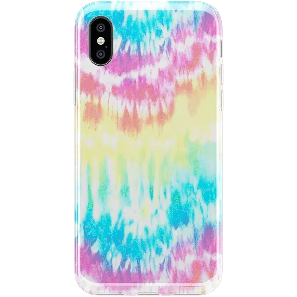 Wild & Free | Classic Rainbow Tie Dye iPhone Case - Image 12