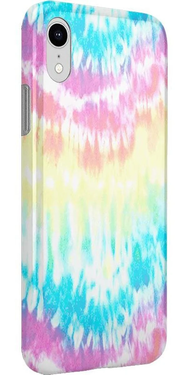 Wild & Free | Classic Rainbow Tie Dye iPhone Case - Image 16