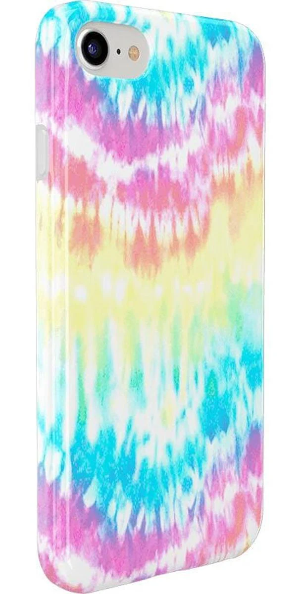 Wild & Free | Classic Rainbow Tie Dye iPhone Case - Image 19