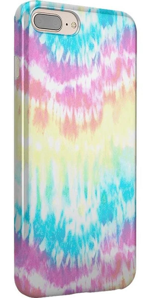 Wild & Free | Classic Rainbow Tie Dye iPhone Case - Image 22
