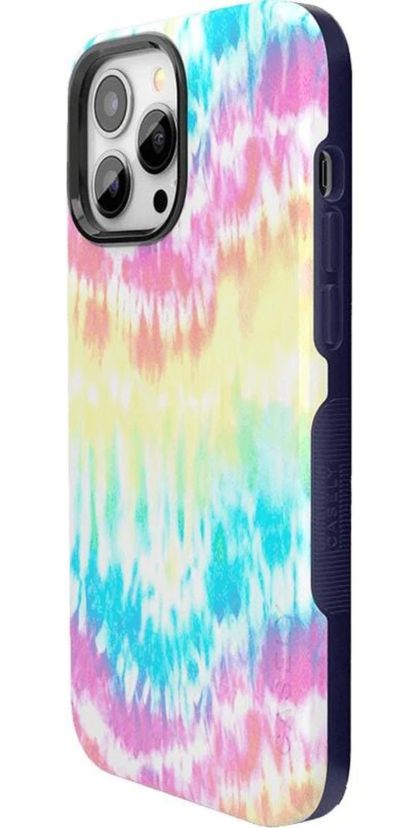 Wild & Free | Classic Rainbow Tie Dye iPhone Case - Image 25