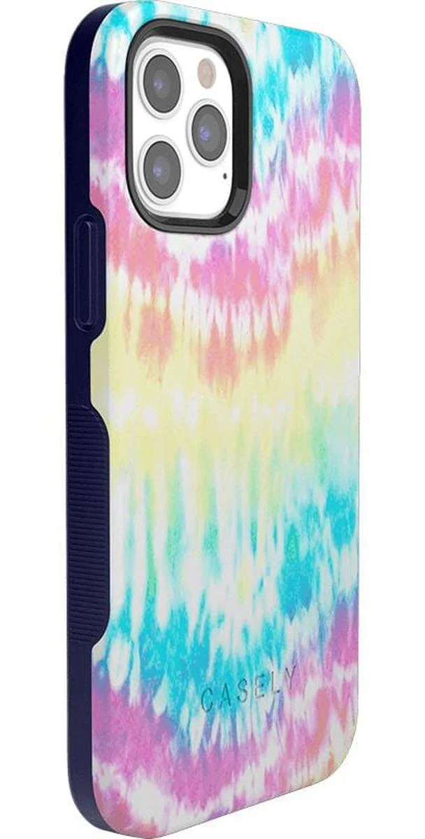 Wild & Free | Classic Rainbow Tie Dye iPhone Case - Image 31