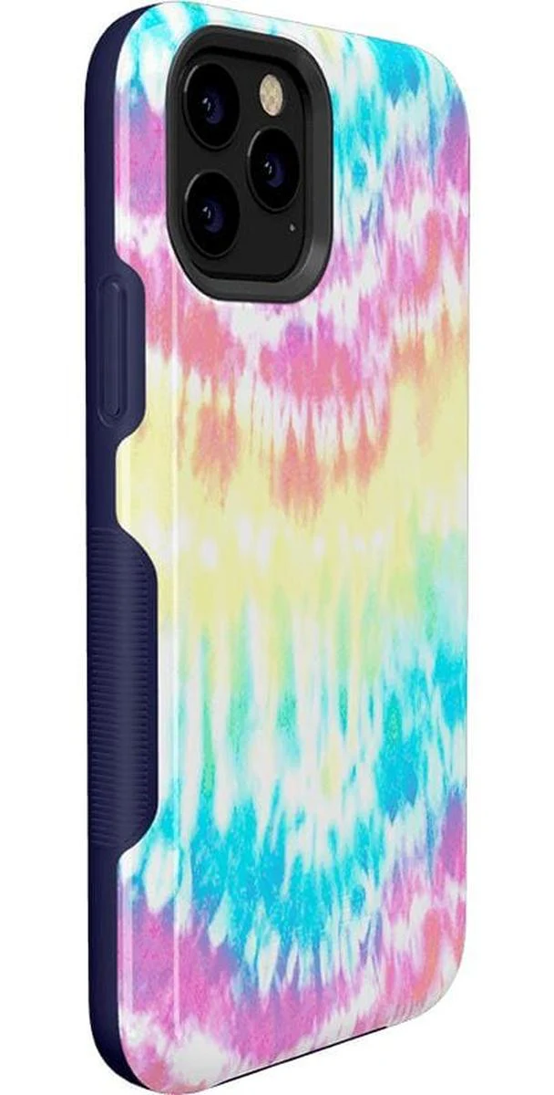 Wild & Free | Classic Rainbow Tie Dye iPhone Case - Image 40