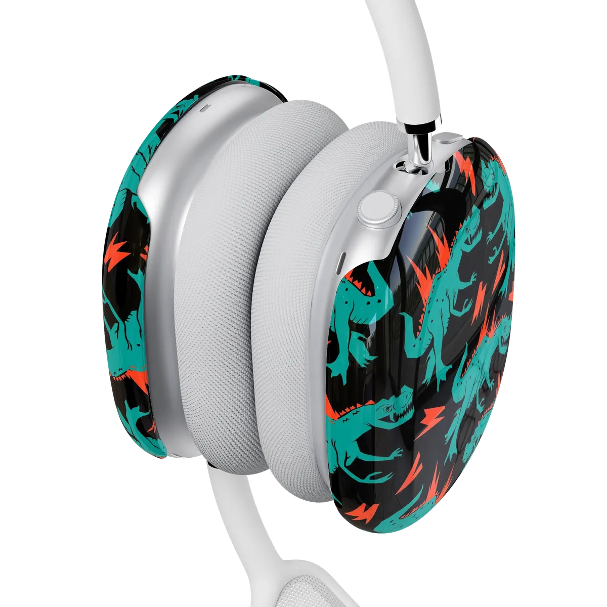You're Dino-mite | Green Dinosaur AirPods Max Case - Image 7
