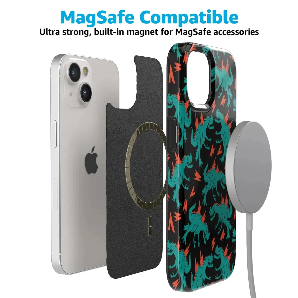 You're Dino-mite | Green Dinosaur Case - Image 121