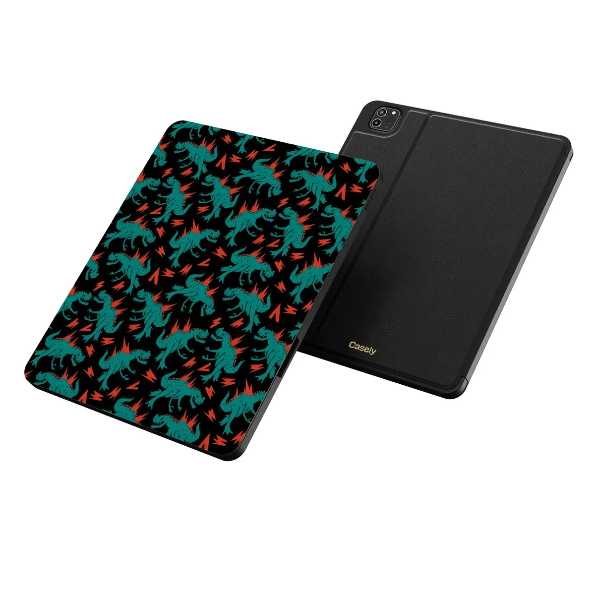 You're Dino-mite | Green Dinosaur iPad Case - Image 18