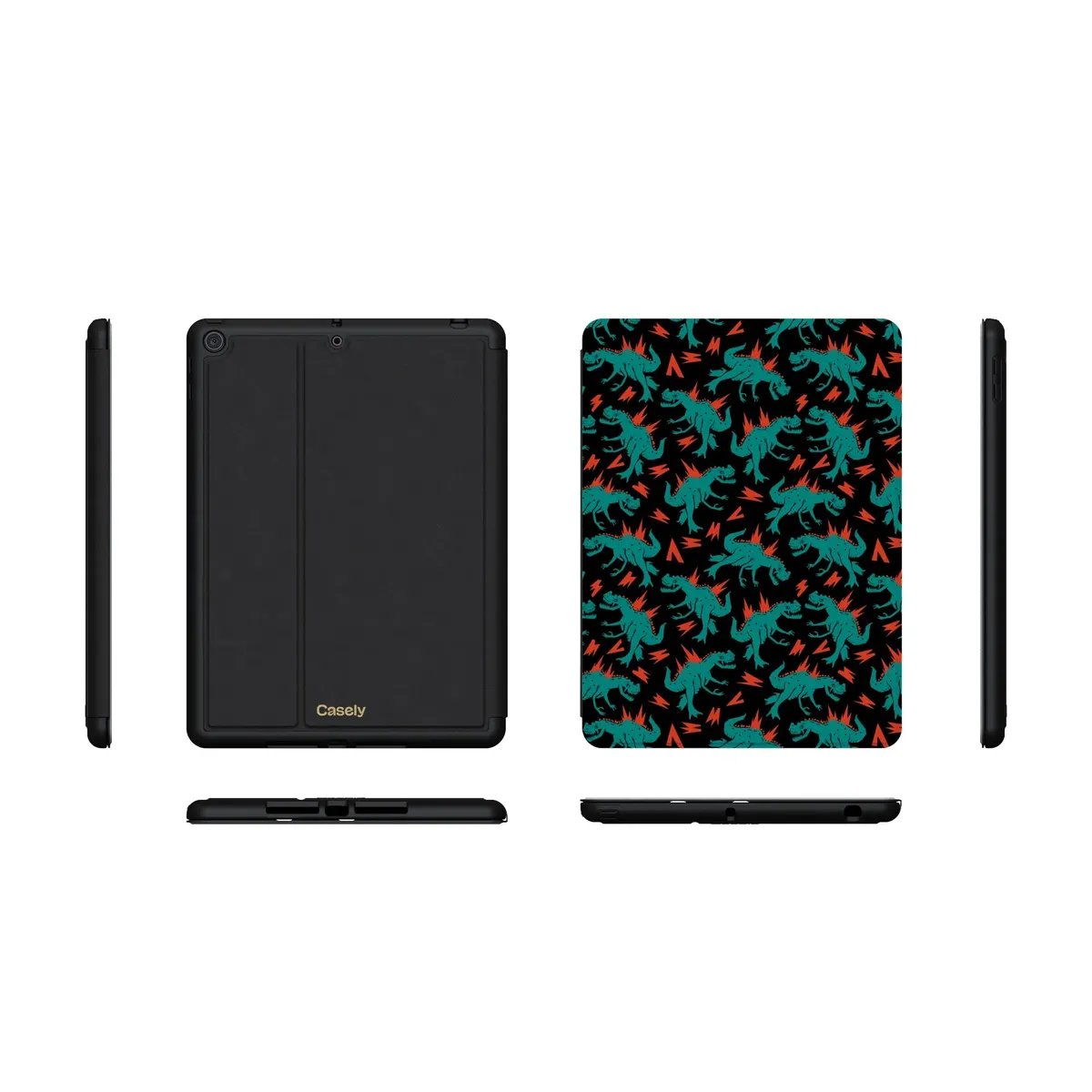 You're Dino-mite | Green Dinosaur iPad Case - Image 37